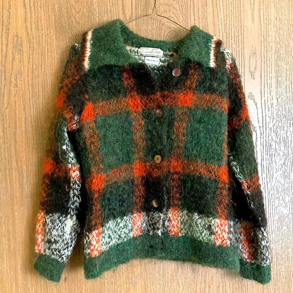 Vintage Italian Wool Multi-Colored Sweater